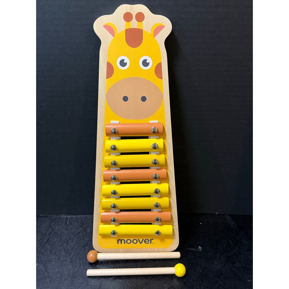 Moover wooden Giraffe Xylophone musical instrument music play animal zoo